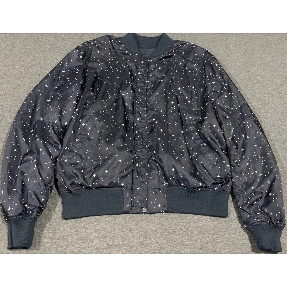 NEW Alpha Industries REVERSIBLE II MA-1 TT NASA Jacket Stars - Size XXL/2XL